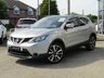 USED 2014 14 NISSAN QASHQAI 1.5 DCI TEKNA 5d 108 BHP Finished in BLADE SILVER METALLIC with contrasting EBONY BLACK HEATED SEATS. The Qashqai is one of the best selling SUV's around at the moment. This Top of the range edition is comfy, easy to drive and has enough space for 5 adults. Features include, Full heated leather, Sat Nav, Pan Roof, AUTO PARKING, 360 Reverse Cameras, B/Tooth and much more. Dealer serviced at 7539 miles, 18352 miles, 30854 miles and at 56703 miles.