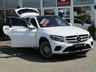 USED 2018 18 MERCEDES-BENZ GLC-CLASS 2.1 GLC 250 D 4MATIC AMG LINE PREMIUM 5d 201 BHP Finished in POLAR WHITE  with contrasting EBONY HEATED ELECTRIC LEATHER trim. This Top of the Range GLC is an upmarket SUV with a quality interior and plenty of space inside. This SUV has arguably the poshest feeling cabin in its class. It has great Interior space and a generous size boot. Features include 20" Alloys, Pan Roof, Sat Nav, Heated Leather, DAB, B/Tooth, Rear View Camera, Power Boot and much more. Mercedes Dealer serviced at 16508 miles, 22794 miles and on arrival at 26078 miles