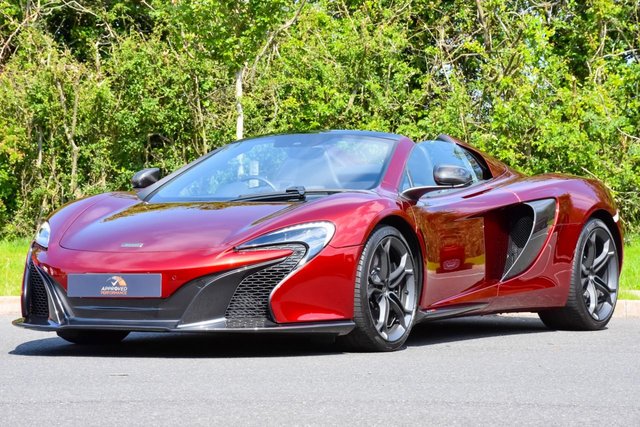 2016 Mclaren 650s 3.8 V8 SPIDER 2d