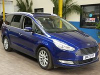 USED 2017 17 FORD GALAXY 2.0 TITANIUM X TDCI 5d 148 BHP SAT NAV LEATHER PAN SUNROOF