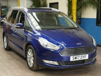 USED 2017 17 FORD GALAXY 2.0 TITANIUM X TDCI 5d 148 BHP SAT NAV LEATHER PAN SUNROOF
