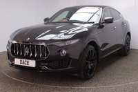 USED 2018 18 MASERATI LEVANTE 3.0 D V6 GRANLUSSO 4WD 5DR  AUTO 271 BHP FULL MAIN DEALER SERVICE HISTORY + HEATED HALF LEATHER SEATS + SATELLITE NAVIGATION + REVERSING CAMERA + PARKING SENSOR + BLUETOOTH + CRUISE CONTROL + CLIMATE CONTROL + MULTI FUNCTION WHEEL + ELECTRIC/MEMORY FRONT SEATS + PRIVACY GLASS + XENON HEADLIGHTS + DAB RADIO + AUX/USB PORTS + ELECTRIC WINDOWS + ELECTRIC/HEATED/FOLDING DOOR MIRRORS + 21 INCH ALLOY WHEELS