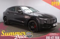 USED 2018 18 MASERATI LEVANTE 3.0 D V6 GRANLUSSO 4WD 5DR  AUTO 271 BHP FULL MAIN DEALER SERVICE HISTORY + HEATED HALF LEATHER SEATS + SATELLITE NAVIGATION + REVERSING CAMERA + PARKING SENSOR + BLUETOOTH + CRUISE CONTROL + CLIMATE CONTROL + MULTI FUNCTION WHEEL + ELECTRIC/MEMORY FRONT SEATS + PRIVACY GLASS + XENON HEADLIGHTS + DAB RADIO + AUX/USB PORTS + ELECTRIC WINDOWS + ELECTRIC/HEATED/FOLDING DOOR MIRRORS + 21 INCH ALLOY WHEELS