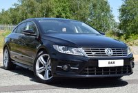 USED 2015 65 VOLKSWAGEN CC 2.0 R LINE TDI BLUEMOTION TECHNOLOGY 4d 148 BHP FULL SERVICE&pound; HISTORY! SAT NAV! DAB! BLUETOOTH! AIR CON!