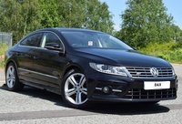 USED 2015 65 VOLKSWAGEN CC 2.0 R LINE TDI BLUEMOTION TECHNOLOGY 4d 148 BHP FULL SERVICE&pound; HISTORY! SAT NAV! DAB! BLUETOOTH! AIR CON!