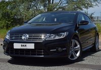 USED 2015 65 VOLKSWAGEN CC 2.0 R LINE TDI BLUEMOTION TECHNOLOGY 4d 148 BHP FULL SERVICE&pound; HISTORY! SAT NAV! DAB! BLUETOOTH! AIR CON!
