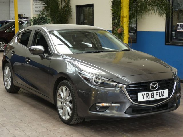 2018 18 Mazda 3 2.0 SPORT NAV 5d 118 BHP