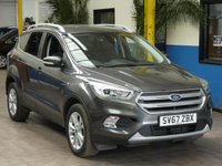 USED 2018 67 FORD KUGA 2.0 TITANIUM TDCI 5d 148 BHP SAT NAV PART LEATHER INTERIOR