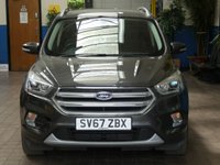 USED 2018 67 FORD KUGA 2.0 TITANIUM TDCI 5d 148 BHP SAT NAV PART LEATHER INTERIOR