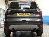 USED 2018 67 FORD KUGA 2.0 TITANIUM TDCI 5d 148 BHP SAT NAV PART LEATHER INTERIOR