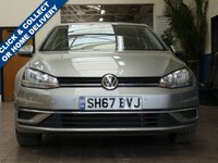 USED 2018 67 VOLKSWAGEN GOLF 1.4 SE NAVIGATION TSI BLUEMOTION TECHNOLOGY 5d 124 BHP SAT NAV GENUINE LOW MILEAGE