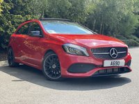 USED 2017 67 MERCEDES-BENZ A-CLASS 2.1 A 220 D AMG LINE PREMIUM PLUS 5d 174 BHP AUTO Glass Panoramic Roof Sat Nav