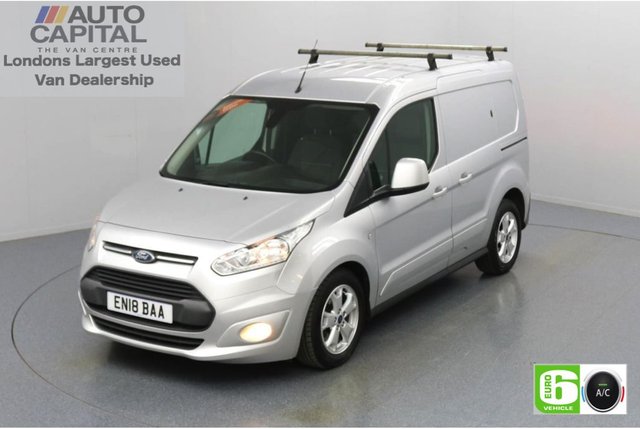 2018 18 FORD TRANSIT CONNECT 1.5 200 Limited EcoBlue Auto 120 BHP L1 SWB 3 Seats Low Emission