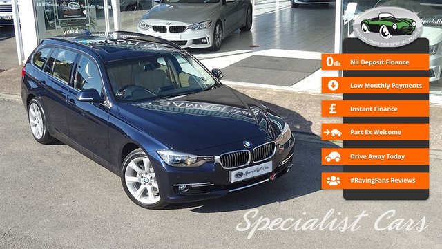 2014 14 BMW 3 Series 2.0 320I XDRIVE LUXURY TOURING 5d 181 BHP