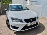USED 2016 66 SEAT LEON 2.0 TSI Cupra 290 Black DSG (s/s) 5dr 