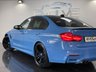 USED 2015 65 BMW M3 3.0 M3 4d 426 BHP M3 / FSH / MARINA BLUE