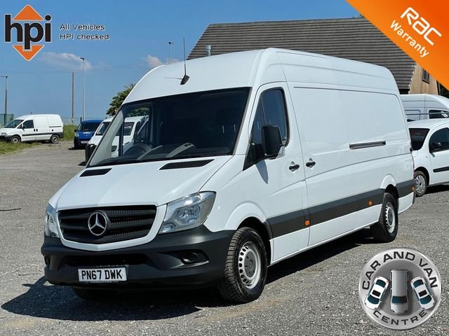 2017 67 Mercedes-Benz Sprinter 2.1 314 CDI 140 BHP EURO 6 LWB FACELIFT