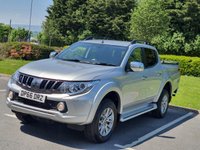 USED 2016 66 MITSUBISHI L200 2.4 DI-D 4WD WARRIOR DCB 178 BHP NO VAT ** NO VAT ** SAT NAV+CAMERA