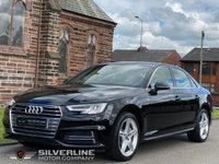 USED 2017 17 AUDI A4 3.0 TDI QUATTRO S LINE 4d 215 BHP SAT NAV | FULL LEATHER | FULL SERVICE HISTORY