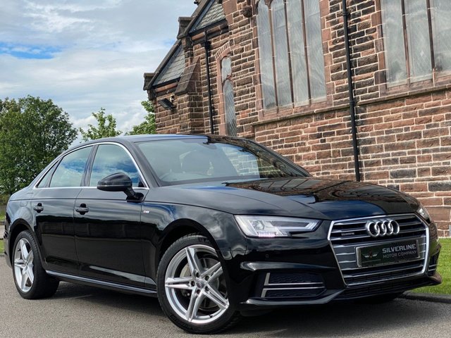 2017 17 Audi A4 3.0 TDI QUATTRO S LINE 4d 215 BHP