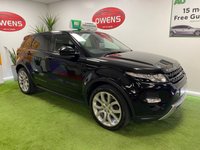 USED 2015 15 LAND ROVER RANGE ROVER EVOQUE 2.2 SD4 DYNAMIC LUX 5d 190 BHP FREE 15 MONTHS AU WARRANTY