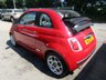 USED 2013 13 FIAT 500C 1.2 CONVERTIBLE LOUNGE 3d 69 BHP *Optional extra 16" Alloy Wheels + Rear Parking Sensors + Automatic Climate Control* Excellent Service History + Just Serviced, Two Previous Owners, NEW MOT, Great fuel economy! Only &pound;30 Road Tax!