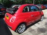 USED 2013 13 FIAT 500C 1.2 CONVERTIBLE LOUNGE 3d 69 BHP *Optional extra 16" Alloy Wheels + Rear Parking Sensors + Automatic Climate Control* Excellent Service History + Just Serviced, Two Previous Owners, NEW MOT, Great fuel economy! Only &pound;30 Road Tax!
