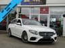 USED 2018 67 MERCEDES-BENZ E-CLASS 3.0 E 350 D AMG LINE PREMIUM 5d 255 BHP Finished in POLAR WHITE with contrasting Electric Memory Black Heated Leather interior. This stylish comfortable and classy looking Estate offers loads of room and most importantly economy and performance with its punchy 255 BHP. Extras include Premium Pack, Sat Nav,  Panoramic Roof, Electric Boot, 20" AMG alloys, B/Tooth, Rear View Camera, Front and Rear Park Sensors, Electric Heated Leather, Rear Heated Seats and much more. JCT600 Dealer Serviced at 9210 miles, 15621 miles and at 31185 miles