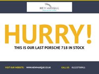 USED 2017 67 PORSCHE 718 2.0 BOXSTER PDK 2d 295 BHP Porsche Warranty