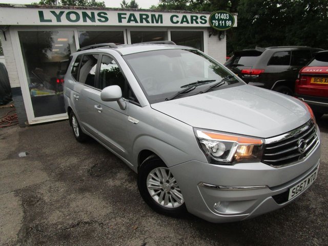 2018 67 Ssangyong Rodius Turismo 2.2 EX 5d 176 BHP 7 SEATER AUTOMATIC