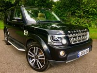 USED 2015 65 LAND ROVER DISCOVERY 3.0 SDV6 HSE LUXURY 5d AUTO 255 BHP //ULEZ COMPLIANT//2 PRIVATE OWNERS //ONLY 56,200 MILES//TV//7-SEATER//REAR CAMERA//X3 SUNROOFS CREAM FULL LEATHER//REAR CAMERAS//X3 SUNROOFS//REAR TV ENTERTAINMENT