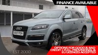 USED 2007 07 AUDI Q7 3.0 TDI QUATTRO S LINE 5d 234 BHP * PRIVACY GLASS * CLIMATE CONTROL *  FEB 22 MOT * 21 INCH ALLOYS *