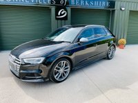USED 2017 66 AUDI A3 2.0 S3 SPORTBACK QUATTRO 5d 306 BHP F/S/H, Pan Roof, Virtual Dash