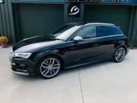 USED 2017 66 AUDI A3 2.0 S3 SPORTBACK QUATTRO 5d 306 BHP F/S/H, Pan Roof, Virtual Dash