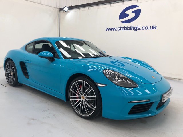2017 66 PORSCHE 718 2.5 CAYMAN S PDK 2d 345 BHP OVER £11500 IN OPTIONAL EXTRAS