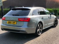 USED 2014 14 AUDI A6 2.0L AVANT TDI BLACK EDITION 5d 175 BHP 