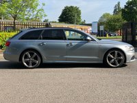 USED 2014 14 AUDI A6 2.0L AVANT TDI BLACK EDITION 5d 175 BHP 