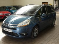 USED 2010 10 CITROEN C4 GRAND PICASSO 1.6 EXCLUSIVE HDI EGS 5d 107 BHP 7 SEATS NICE TIDY CAR