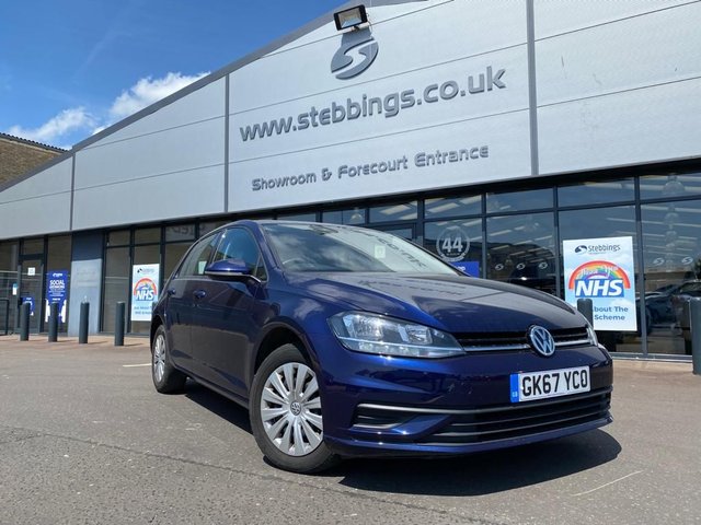 2017 67 VOLKSWAGEN GOLF 1.6 S TDI BLUEMOTION TECHNOLOGY 5d 114 BHP
