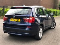 USED 2013 13 BMW X3 2.0 XDRIVE20D SE 5d 181 BHP 