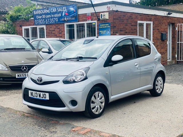 2013 13 TOYOTA AYGO 1.0L VVT-I ICE 5d 68 BHP &pound;0 Road Tax