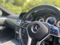 USED 2015 65 MERCEDES-BENZ E-CLASS 2.1 E220 BLUETEC AMG NIGHT EDITION 4d 174 BHP AUTO Sat Nav AMG Sport Night Spec
