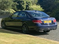 USED 2015 65 MERCEDES-BENZ E-CLASS 2.1 E220 BLUETEC AMG NIGHT EDITION 4d 174 BHP AUTO Sat Nav AMG Sport Night Spec