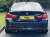 USED 2017 17 BMW 4 SERIES 2.0 420D M SPORT GRAN COUPE 4d 188 BHP Ivory Heated Leather Prof Nav