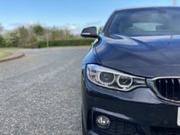 USED 2017 17 BMW 4 SERIES 2.0 420D M SPORT GRAN COUPE 4d 188 BHP Ivory Heated Leather Prof Nav