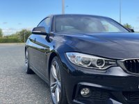 USED 2017 17 BMW 4 SERIES 2.0 420D M SPORT GRAN COUPE 4d 188 BHP Ivory Heated Leather Prof Nav