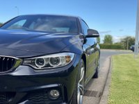 USED 2017 17 BMW 4 SERIES 2.0 420D M SPORT GRAN COUPE 4d 188 BHP Ivory Heated Leather Prof Nav