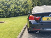 USED 2017 17 BMW 4 SERIES 2.0 420D M SPORT GRAN COUPE 4d 188 BHP Ivory Heated Leather Prof Nav