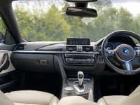 USED 2017 17 BMW 4 SERIES 2.0 420D M SPORT GRAN COUPE 4d 188 BHP Ivory Heated Leather Prof Nav