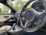 USED 2017 17 BMW 4 SERIES 2.0 420D M SPORT GRAN COUPE 4d 188 BHP Ivory Heated Leather Prof Nav
